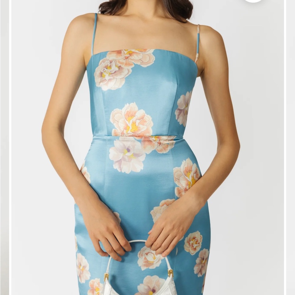 Sau Lee SOFIA FLORAL DRESS 4 - Picture 2 of 11